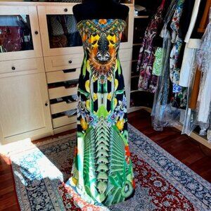 CAMILLA SIZE 1 SILK LONG BEAUTIFUL DRESS